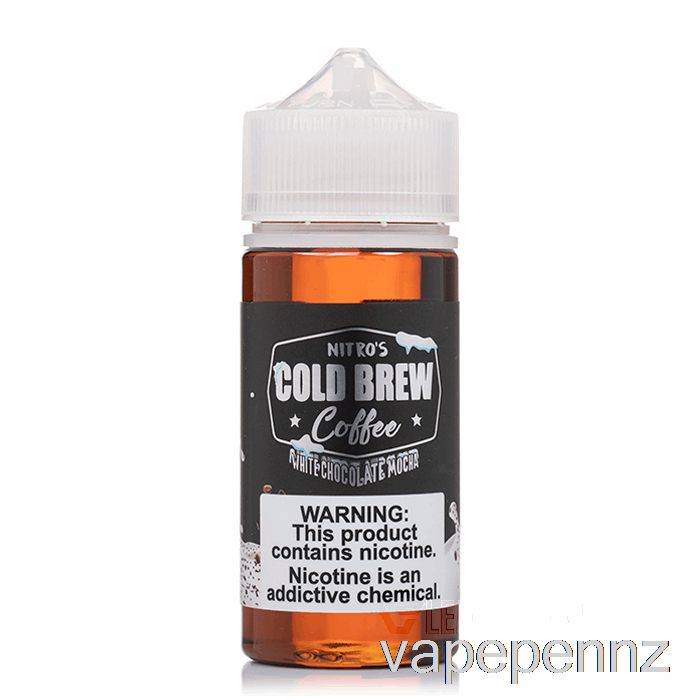 White Chocolate Mocha - Nitros Cold Brew - 100mL 0mg VAPE NZ